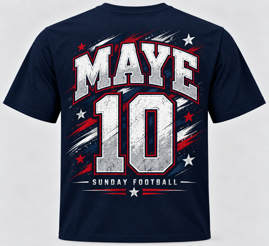 Maye Day Football Tee