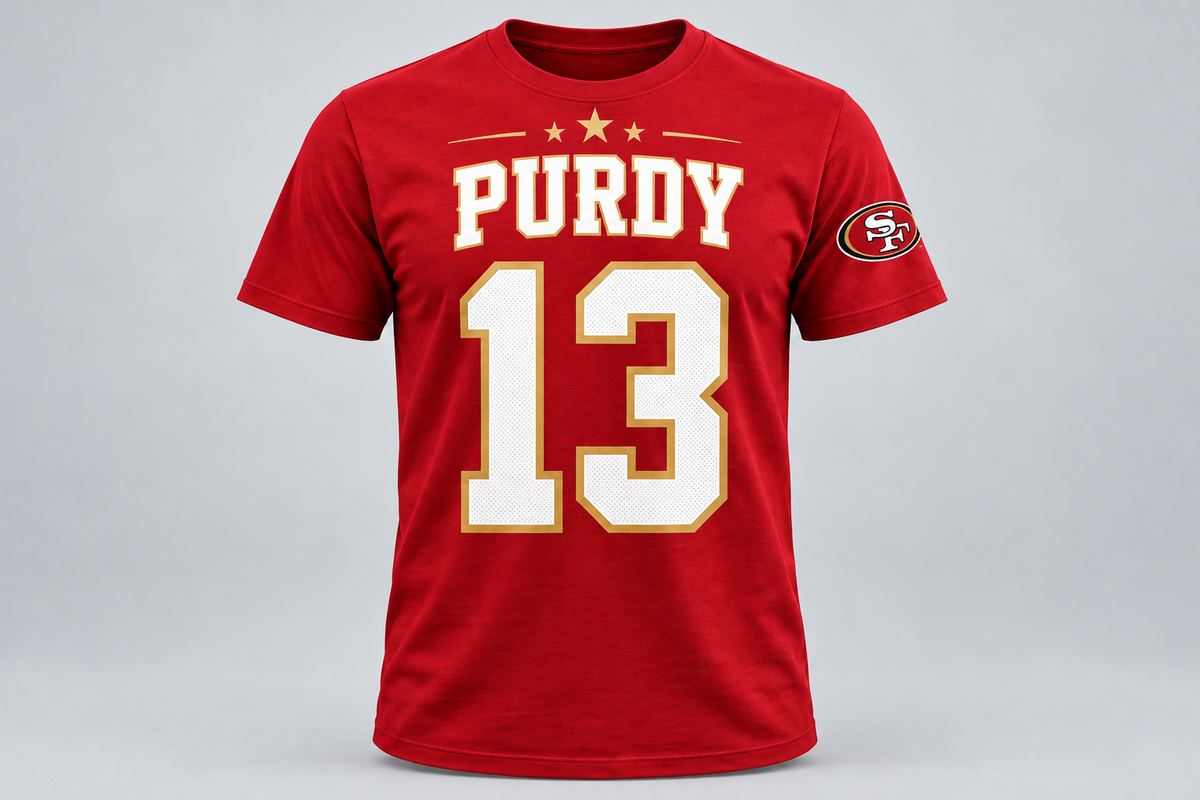 Purdy 13 Bay Area Football Tee