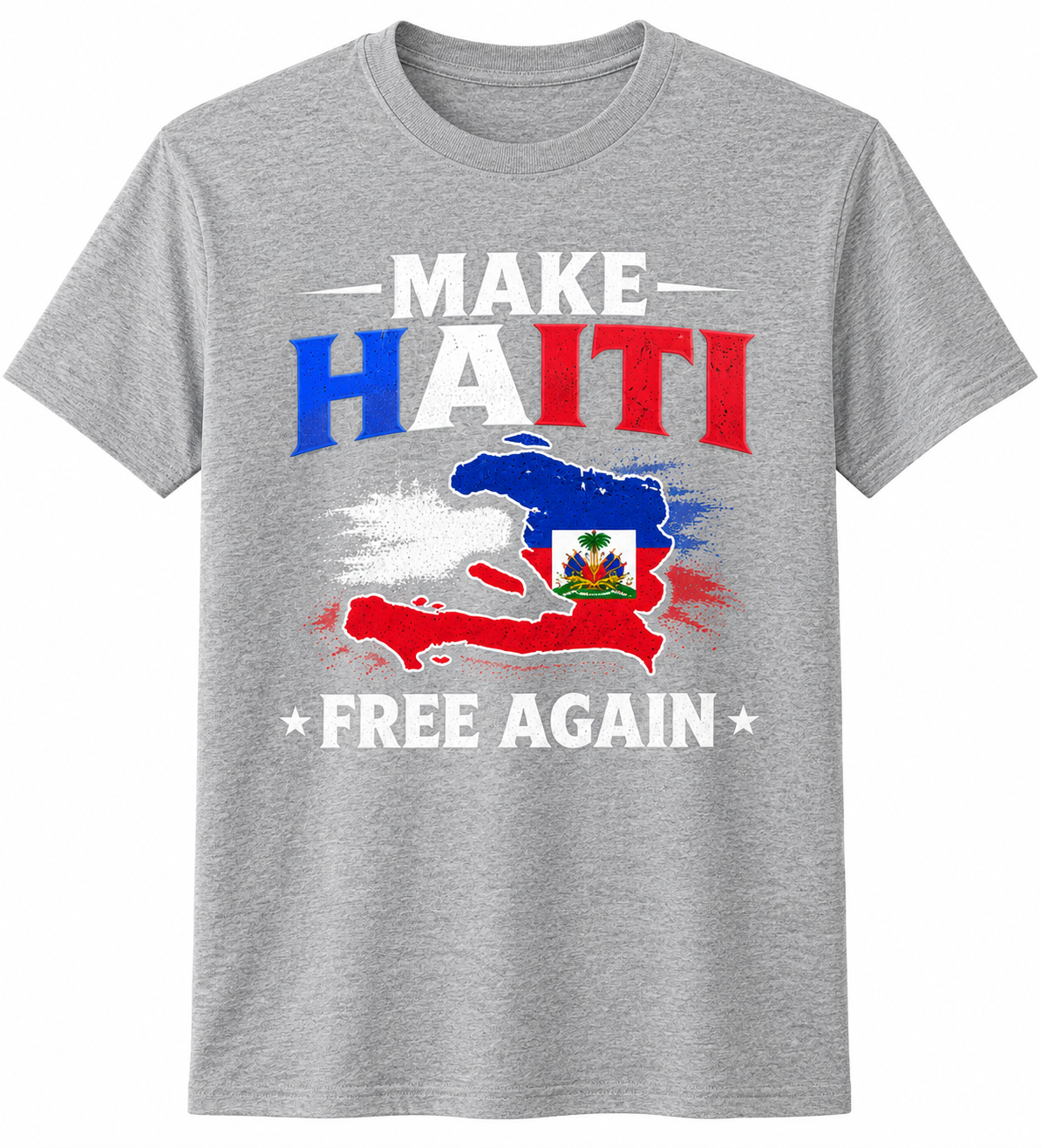 Make Haiti free aging T-shirt , Version 2