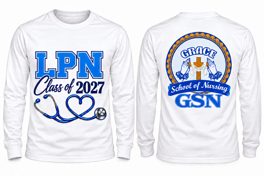 School of Nursing long sleeve Tee