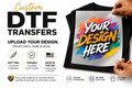 Custom DTF Transfers, Upload your Design